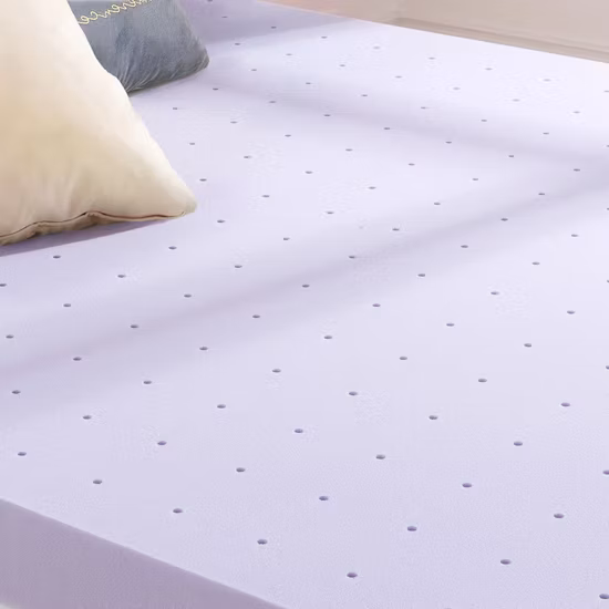 Protège-matelas lavable en machine de luxe surmatelas en mousse à mémoire de forme imperméable pour hôtel