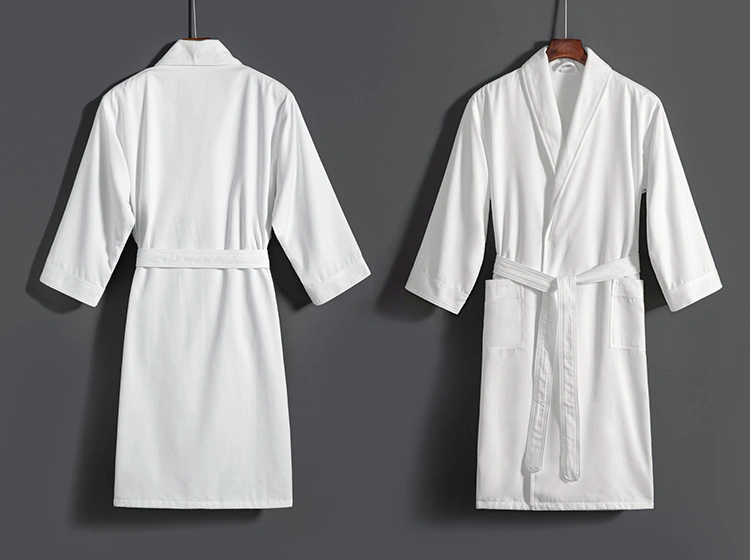 Hotel Bath Robe with 100% Cotton for Hotel Room Using