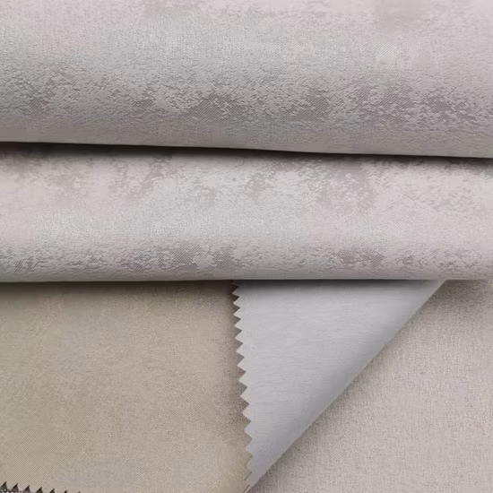 Hot Sale Wholesale 100% Polyester Cation Jacquard Revêtement de luxe Tissu de rideau occultant pour salon et hôtel