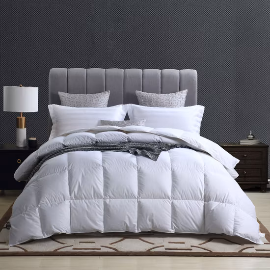 Couette de couette en duvet de canard pour la maison de l'hôtel
