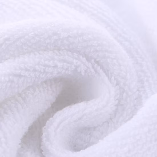 Serviette de bain d'hôtel 100% coton avec logo personnalisé 5 étoiles
