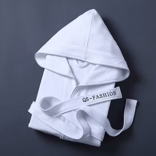 Peignoir de bain SPA 100% coton personnalisé Peignoirs de luxe pour hommes et femmes