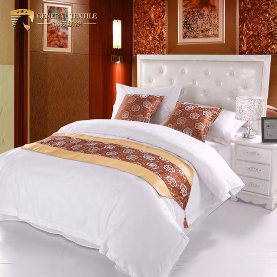 Tissu mercerisé 1cm 3cm Stripe Satin 300tc 173*120 Tissu 100% coton Hôtel/maison/tissu de literie d'hôpital